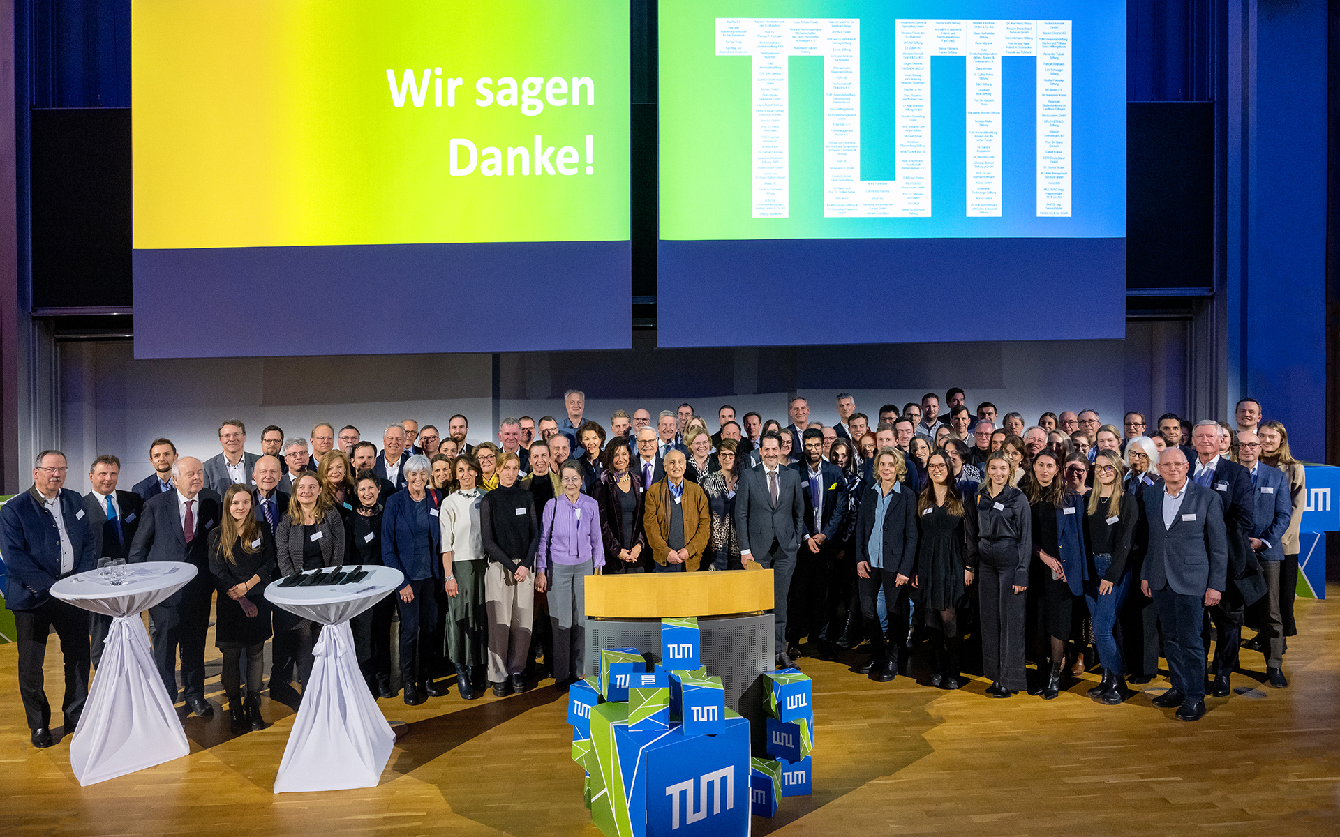 Sponsors of the Deutschlandstipendium at TUM