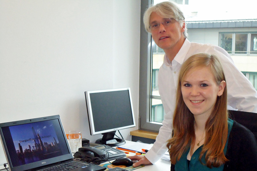 Stipendiatin Stephanie Rupp bei Vestner Aufzüge