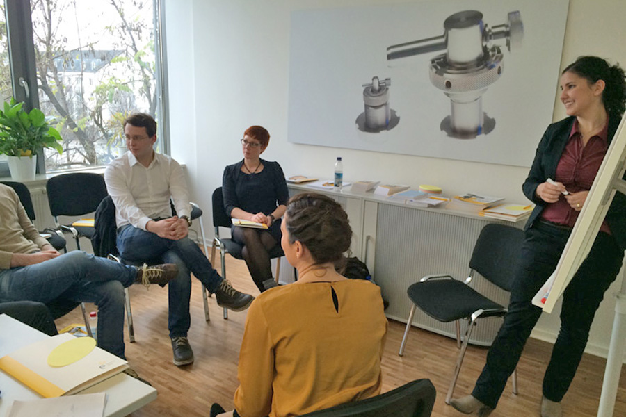 EP Bewerbertraining (Foto: EP)