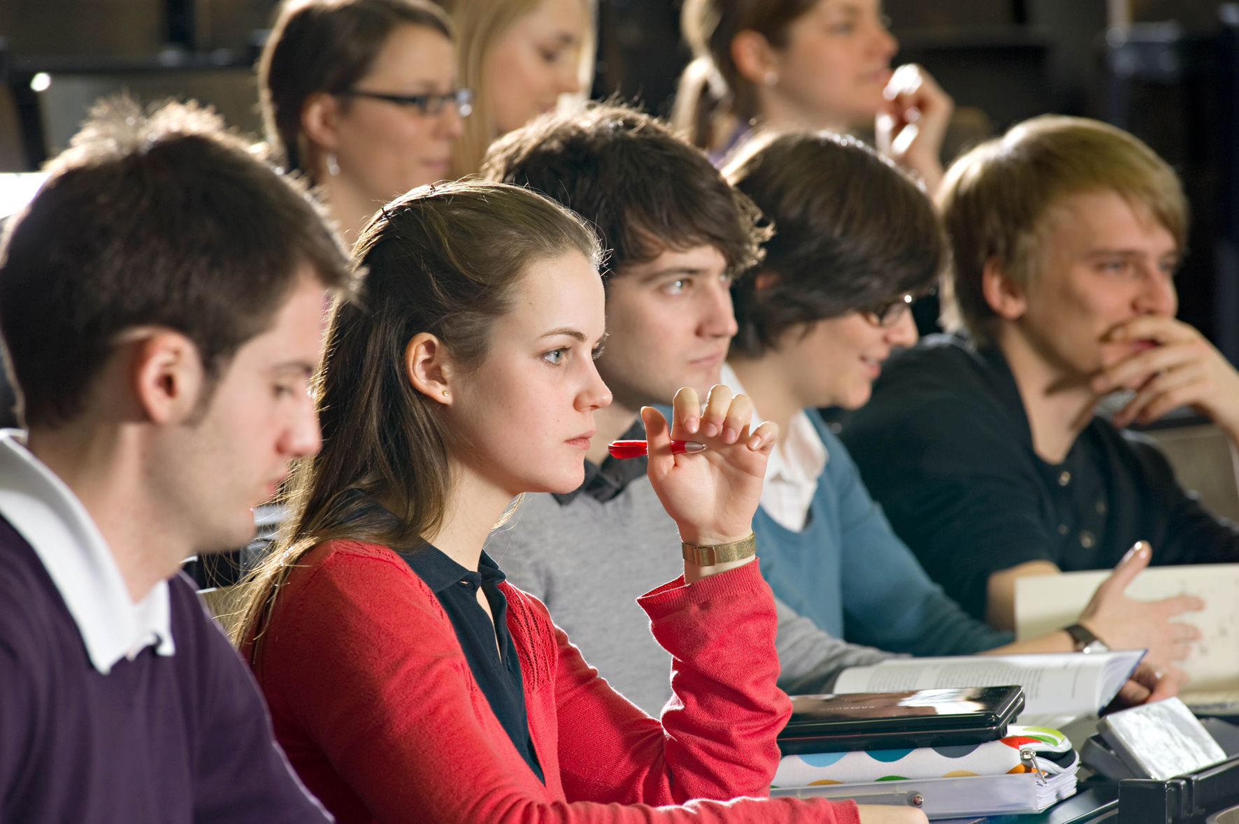 Studierende in Vorlesung