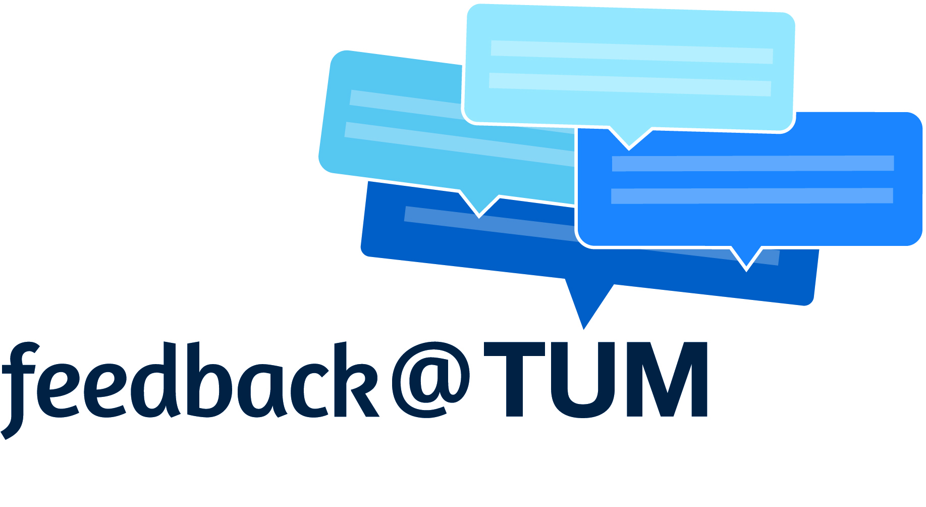 Logo Feedbackmanagement der TUM