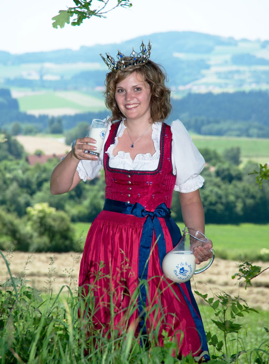 Milchkönigin Katharina Schlattl