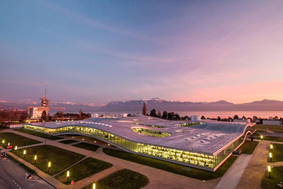 Studying at the Lake Geneva: The École polytechnique fédérale de Lausanne is one of the numerous European partner universities of TUM. (Photo: EPFL/Jamani Caillet)