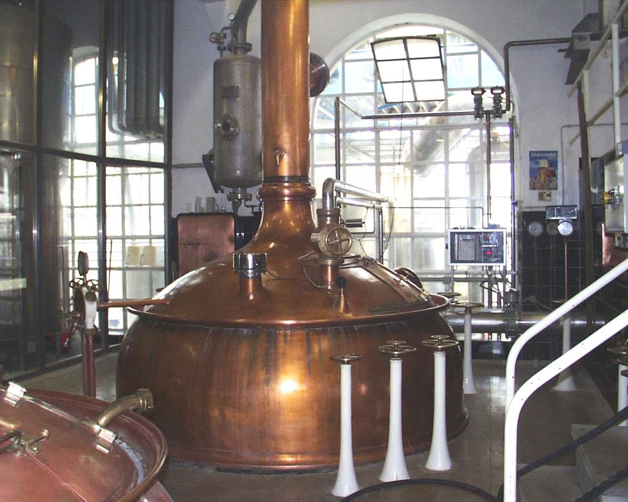 mash and wort kettle