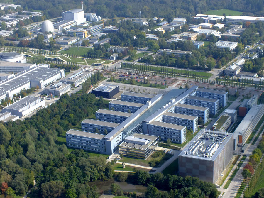 Luftaufnahme des TUM-Campus Garching