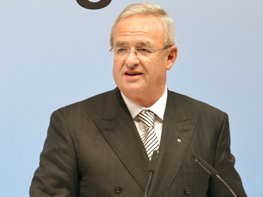 Prof. Martin Winterkorn, Vorstandsvorsitzender der VW AG.