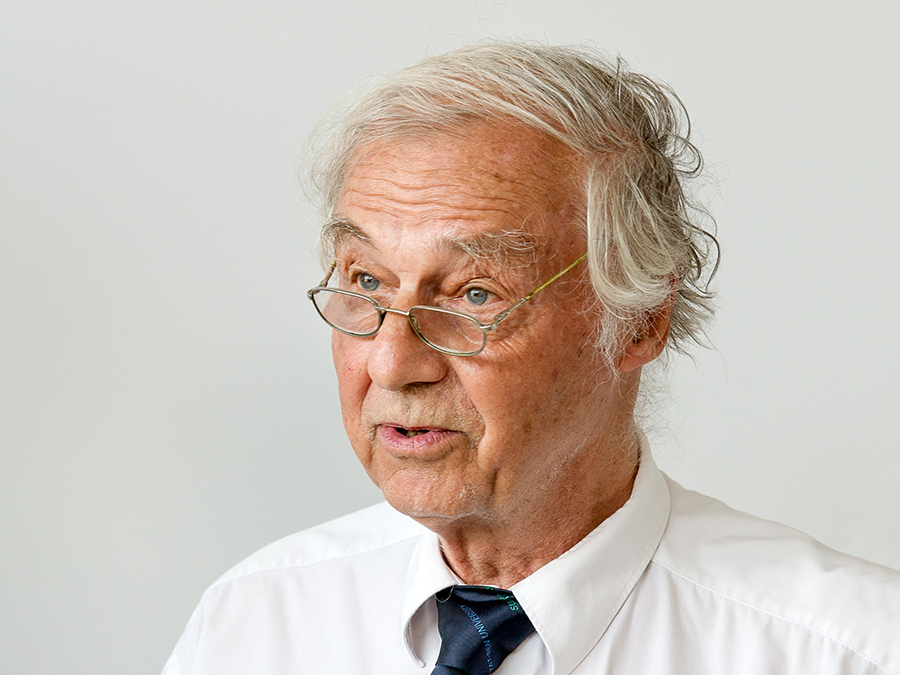 Prof. Dr. Dr. h.c. mult. Robert Huber - Photo: Astrid Eckert / TUM