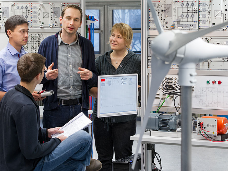 Best career prospects: Electrical Engineering and Information Technology students. (Photo: A. Eckert / TUM) Electrical Engineering and Information Technology students