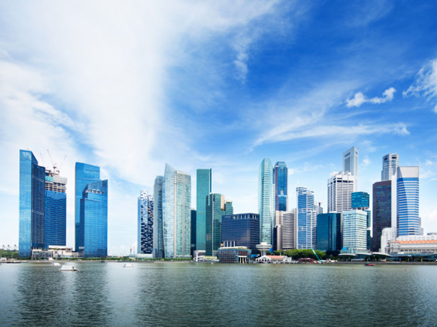 Skyline of Singapore