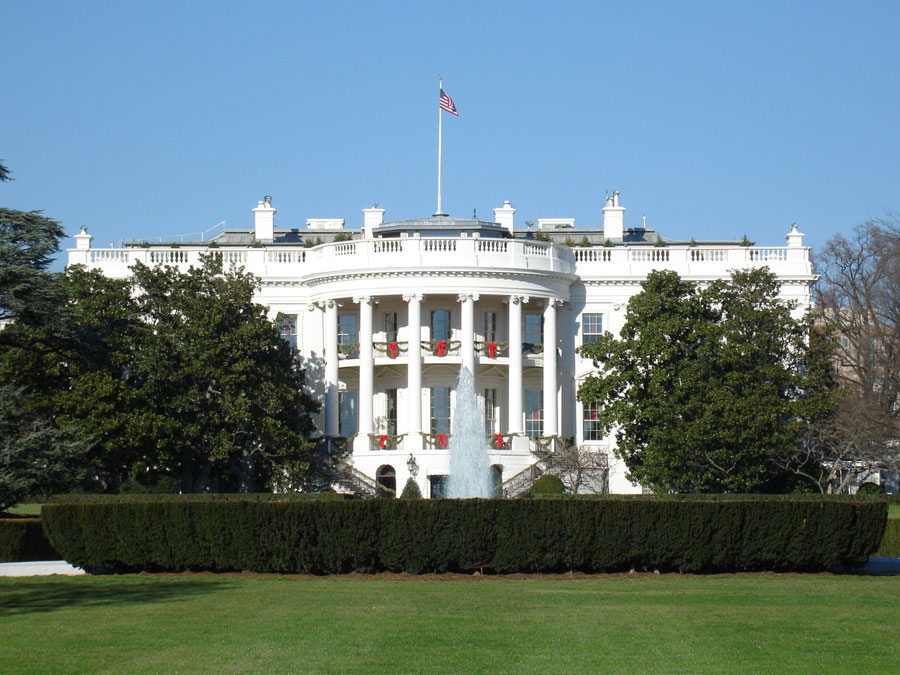 Wird Hillary Clinton als erste Frau ins Weiße Haus einziehen? (Bild: xtended / fotolia.com) Weißes Haus
