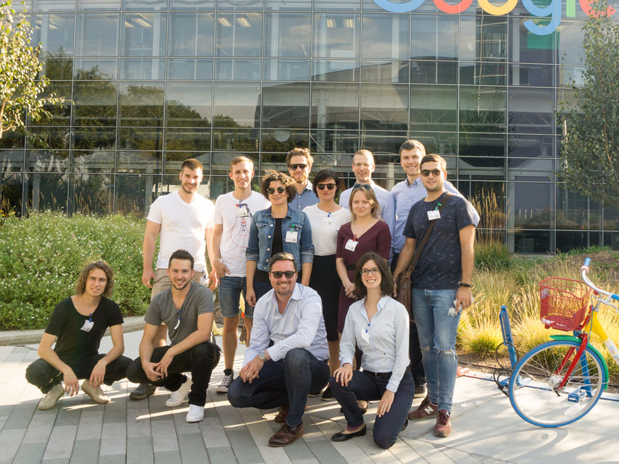 The start-up teams at Silicon Valley. (Image: TUM) The start-up teams at Silicon Valley. (Image: TUM)