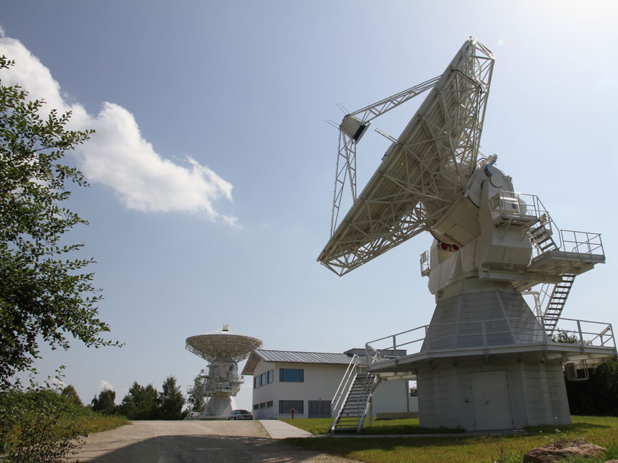 Radioteleskope am Geodätischen Observatorium Wettzell