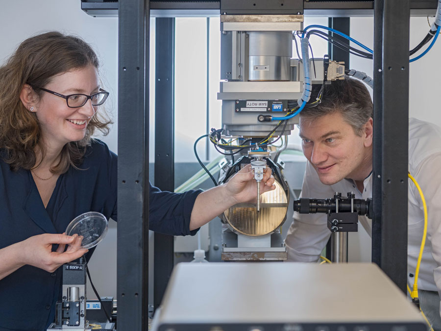 The research achievements of TUM - the picture shows the Munich School of BioEngineering - are an important factor in the "THE Ranking". (Image: A. Heddergott / TUM)