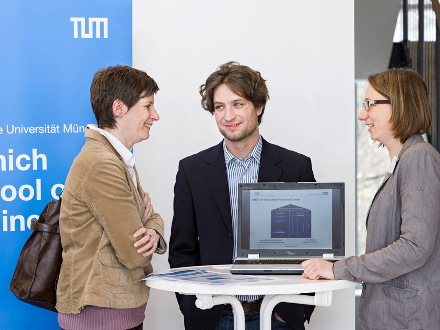 At Research Opportunities Week, postdoc candidates will get to know TUM and learn more about research at the university. (Photo: A. Heddergott / TUM)