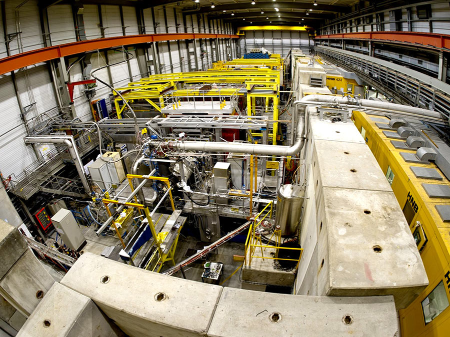 Das COMPASS-Experiment am CERN - Bild: CERN