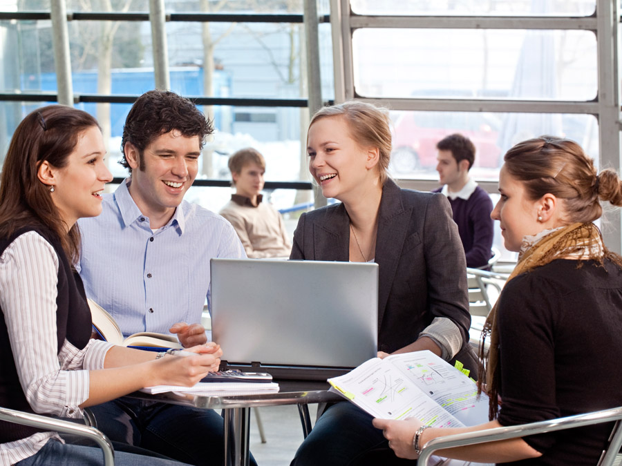 Master's students in management are satisfied with conditions at TUM. (Photo: A. Heddergott / TUM)