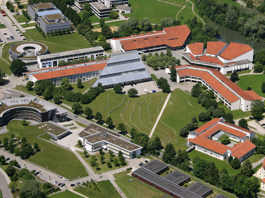 Luftaufnahme des TUM-Campus in Weihenstephan
