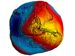 Gravitationsfeld der Erde