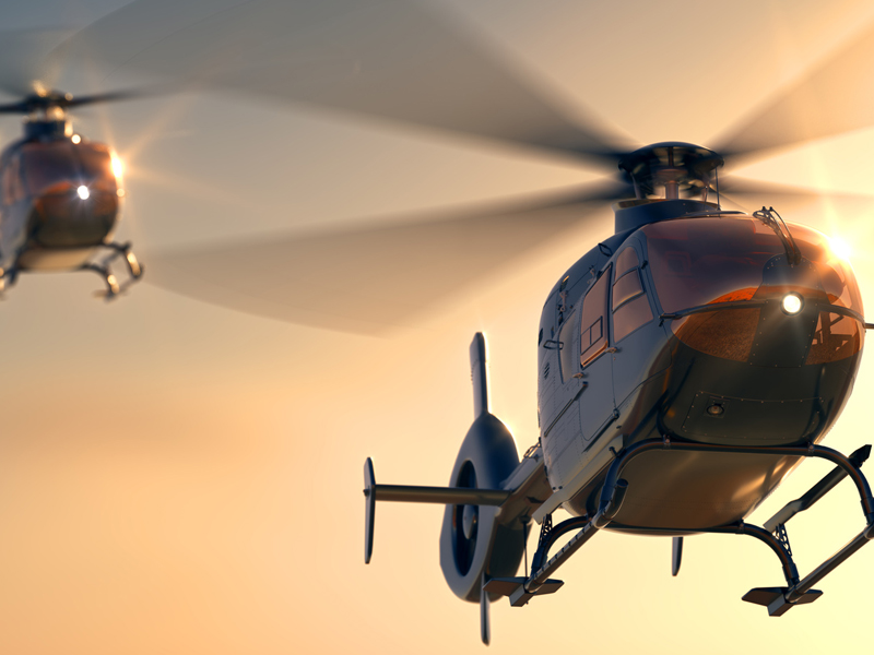 Helicopter flights can be risky. (Photo: assetseller / fotolia)