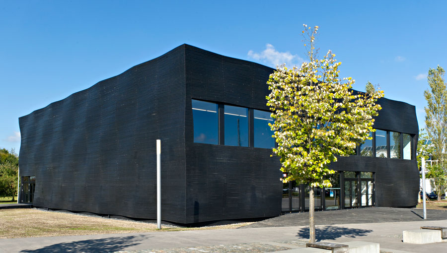 Interimshörsaalgebäude auf dem Campus Garching (Foto: Andreas Heddergott / TUM)