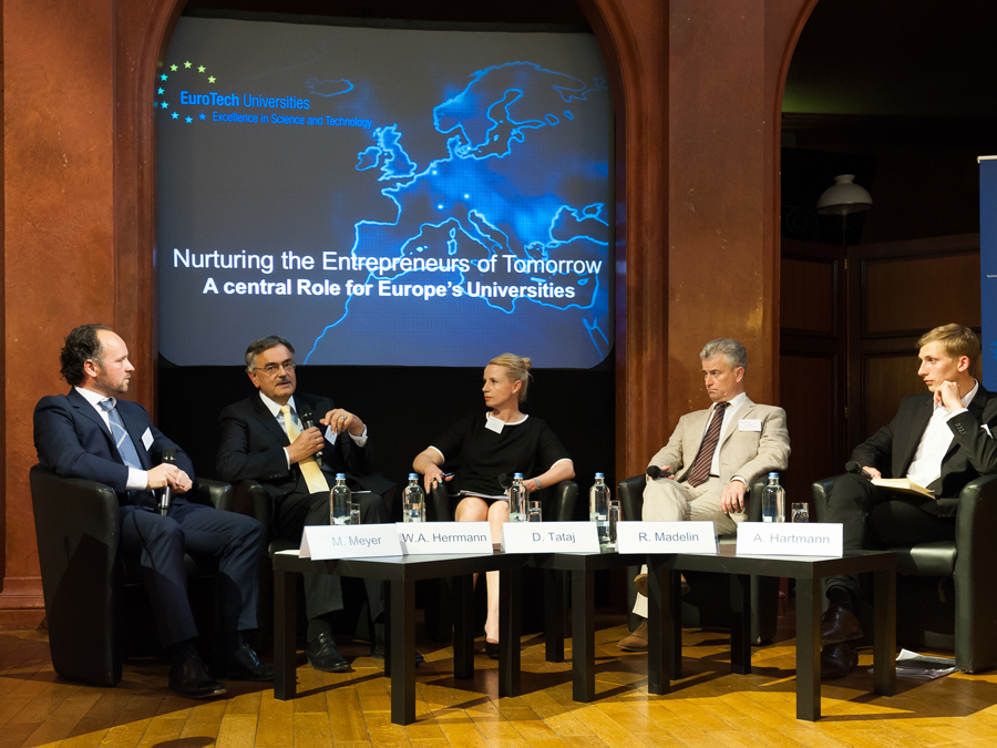 Podiumsdiskussion in Brüssel: Europas unternehmerische Talente stärken Podiumsdiskussion in Brüssel: Europas unternehmerische Talente stärken