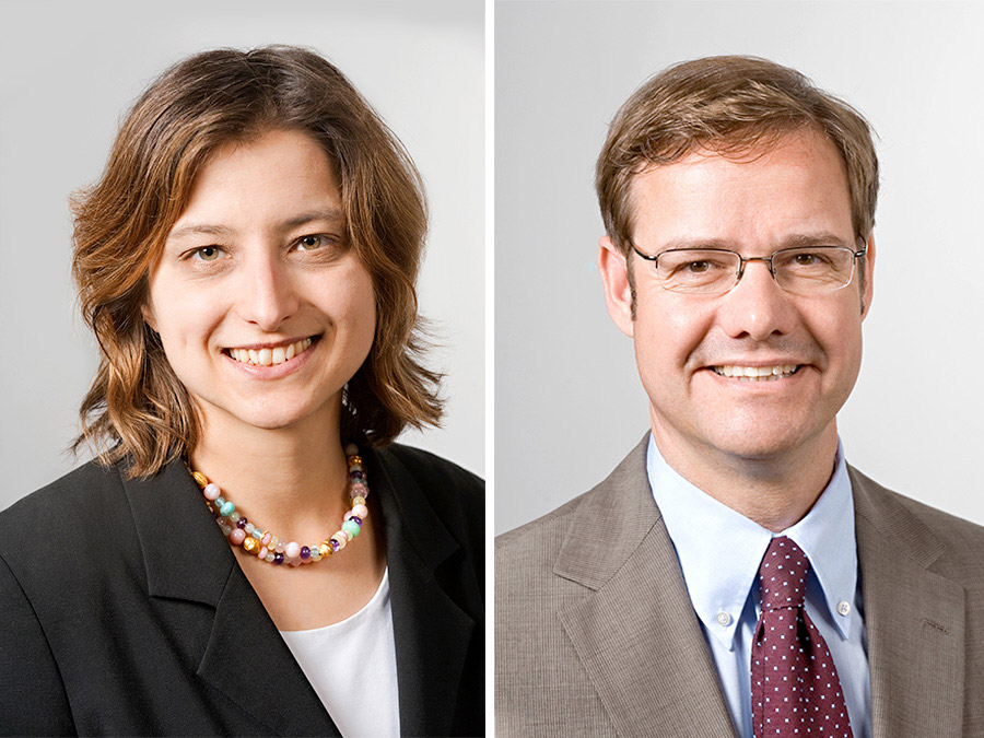 Prof. Isabell Welpe und Prof. Martin Halle (Bild A. Eckert & A. Heddergott / TUM)