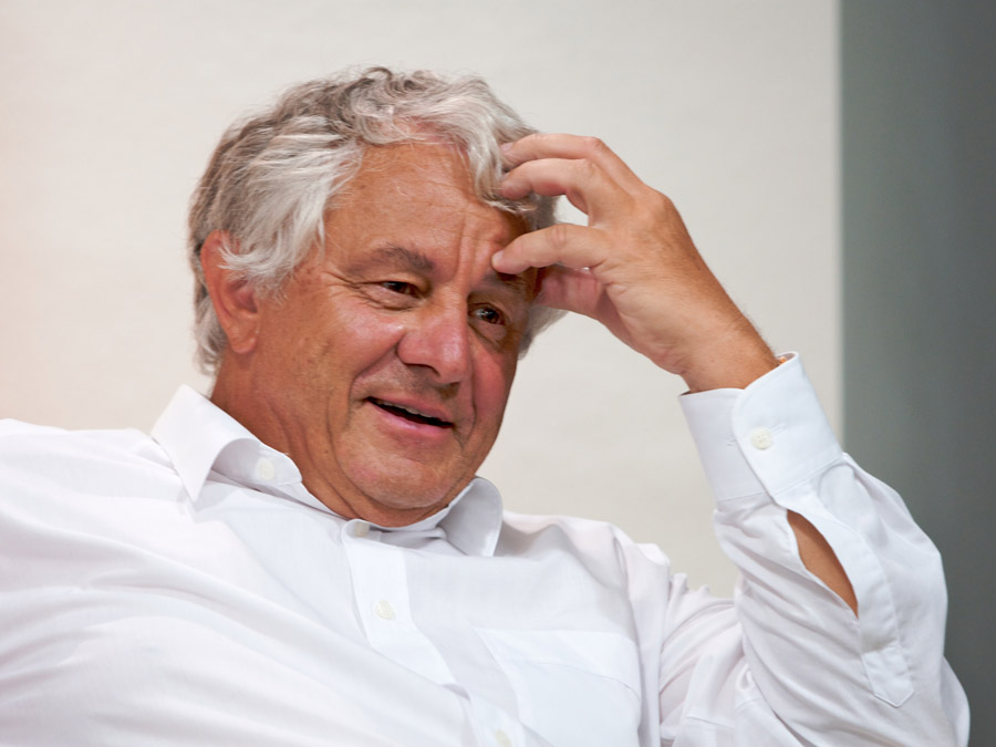 Prof. Dr. h.c. Hasso Plattner (Photo: Wolfram Scheible / SAP AG)