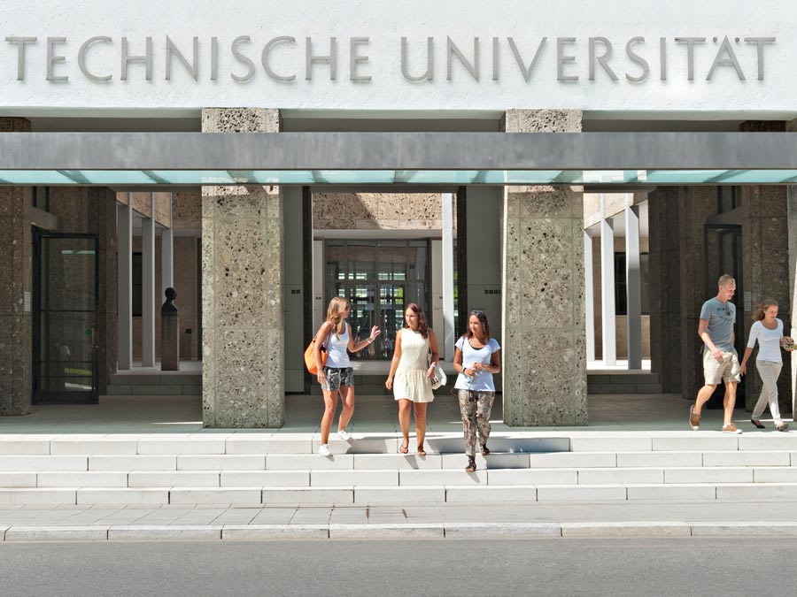 Haupteingang der TU München Haupteingang der TU München