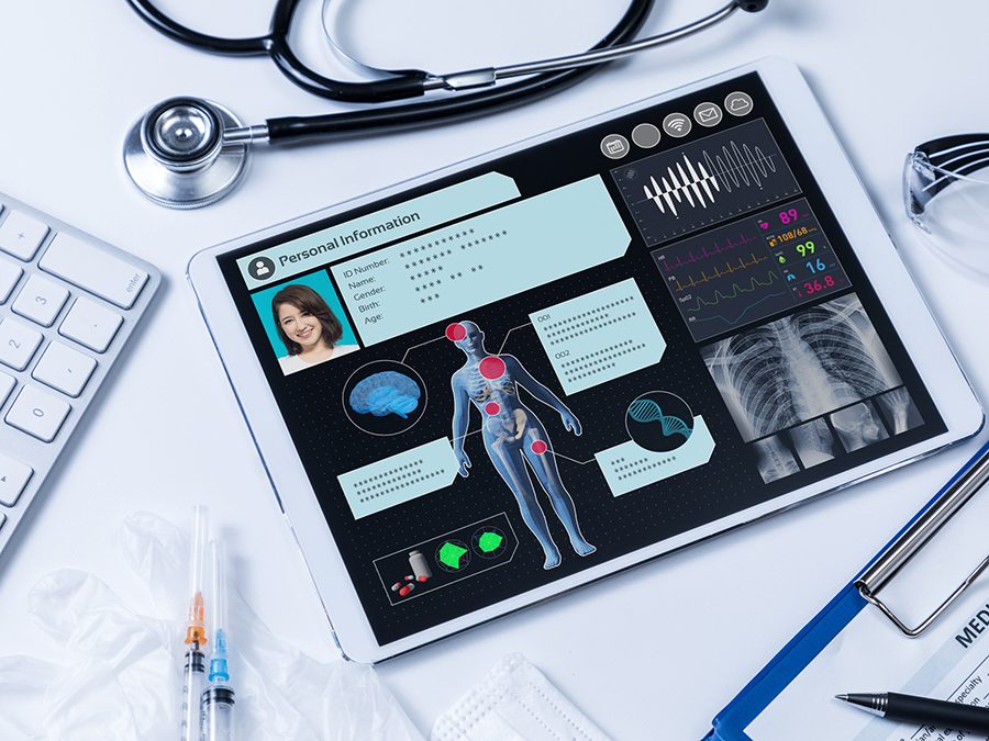To bring together all medical data of a patient and to connect them with data sets of other patients, new and safe IT solutions are needed. (Image: metamorworks / istockphotos)