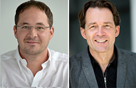 Dr. Timo Müller (links) und Prof. Dr. Matthias Tschöp. (Bilder: Helmholtz Zentrum München) Dr. Timo Müller (links) und Prof. Dr. Matthias Tschöp. (Bilder: Helmholtz Zentrum München)