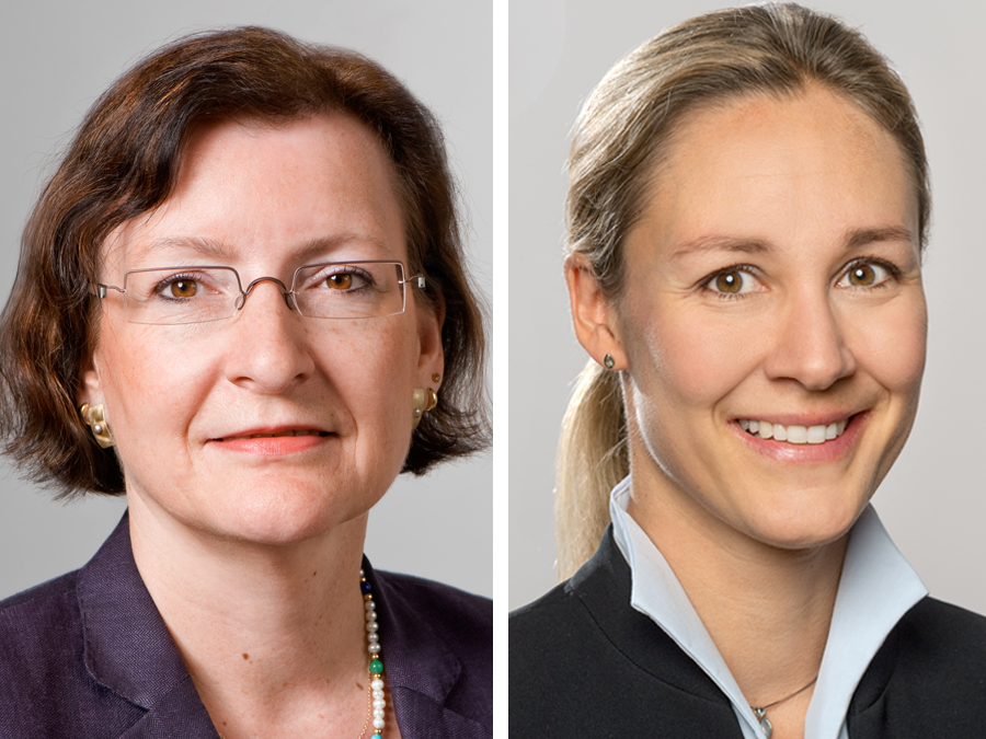 Prof. Susanne Ihsen (links) und Prof. Claudia Peus.