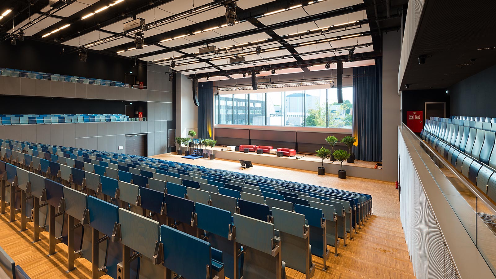 The new Auditorium Maxmimum of the Technical University of Munich, centerpiece of the GALILEO.