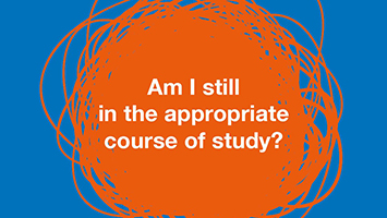 Am I still in the appropriate course of study? (Image: Kerstin Gabriel) Am I still in the appropriate course of study?