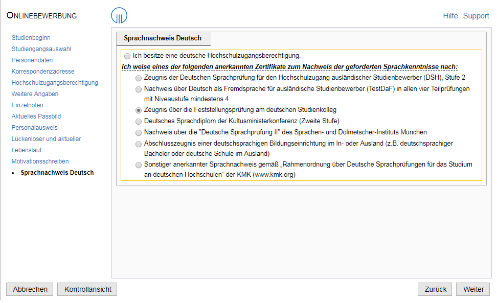 13 Sprachnachweis