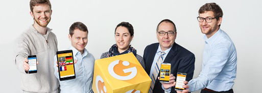 The developers of the "Integreat-App": Martin Schrimpf, Maximilian Schreieck, Julia Götz, Prof. Helmut Krcmar and Dr. Manuel Wiesche. The developers of the "Integreat-App": Martin Schrimpf, Maximilian Schreieck, Julia Götz, Prof. Helmut Krcmar and Dr. Manuel Wiesche.