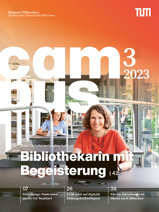 Cover page TUMcampus 3/2023
