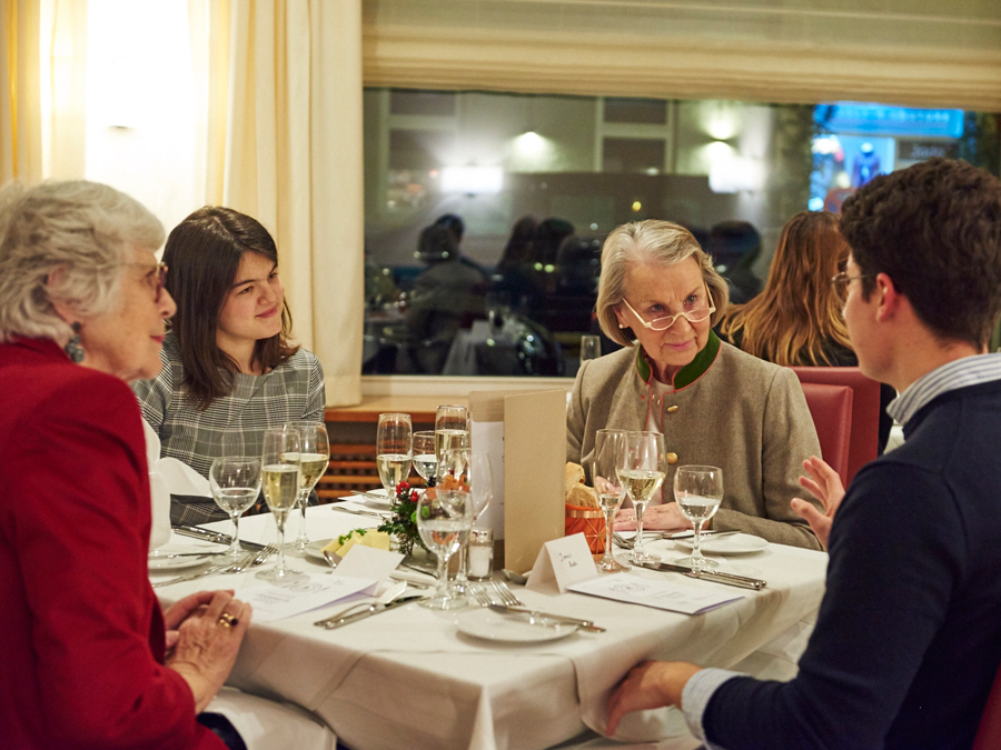 Participants of the "Generationen-Dinner"