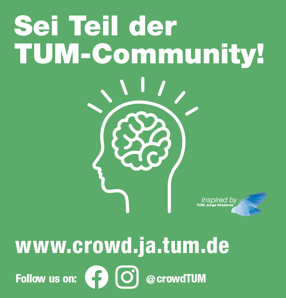 TUMCrowd Kampagne Motiv 1