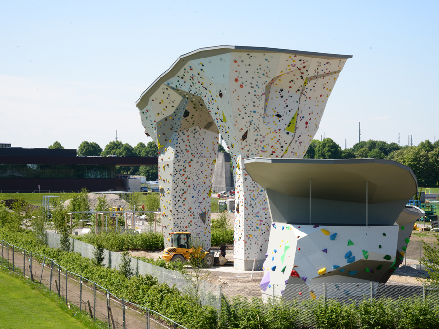 Climbing tower Olympiapark Munich