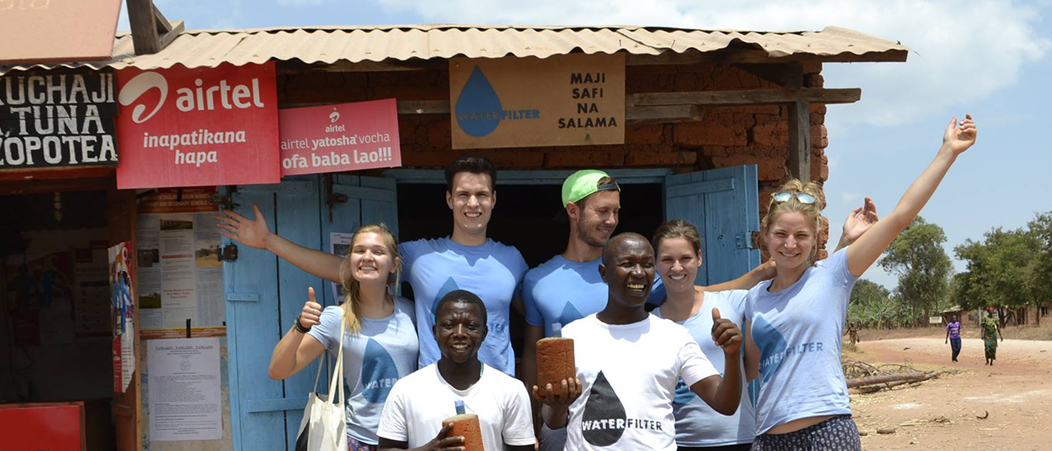 The water filter team of Enactus in Tanzania. The water filter team of Enactus in Tanzania.